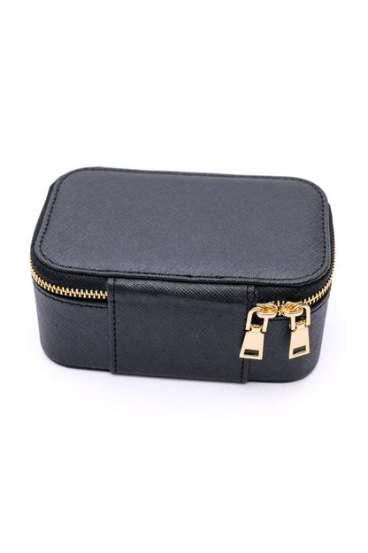 Travel Jewelry Case in Black - Simply Graced Mama