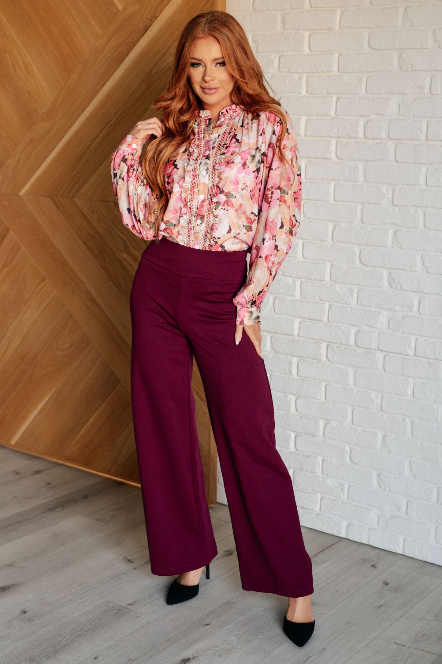 Understandably So Floral Blouse - Simply Graced Mama