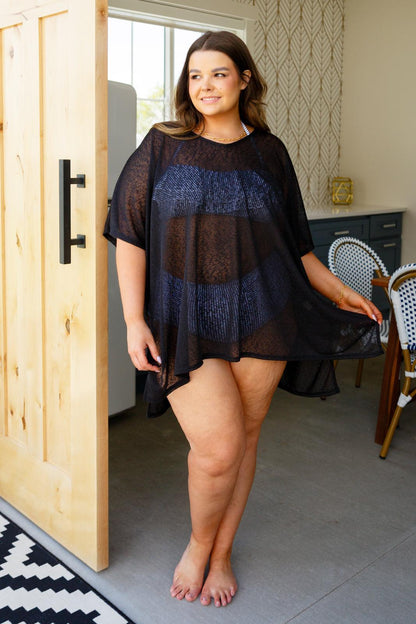 Warm Days, Cool Nights Top in Black - Simply Graced Mama