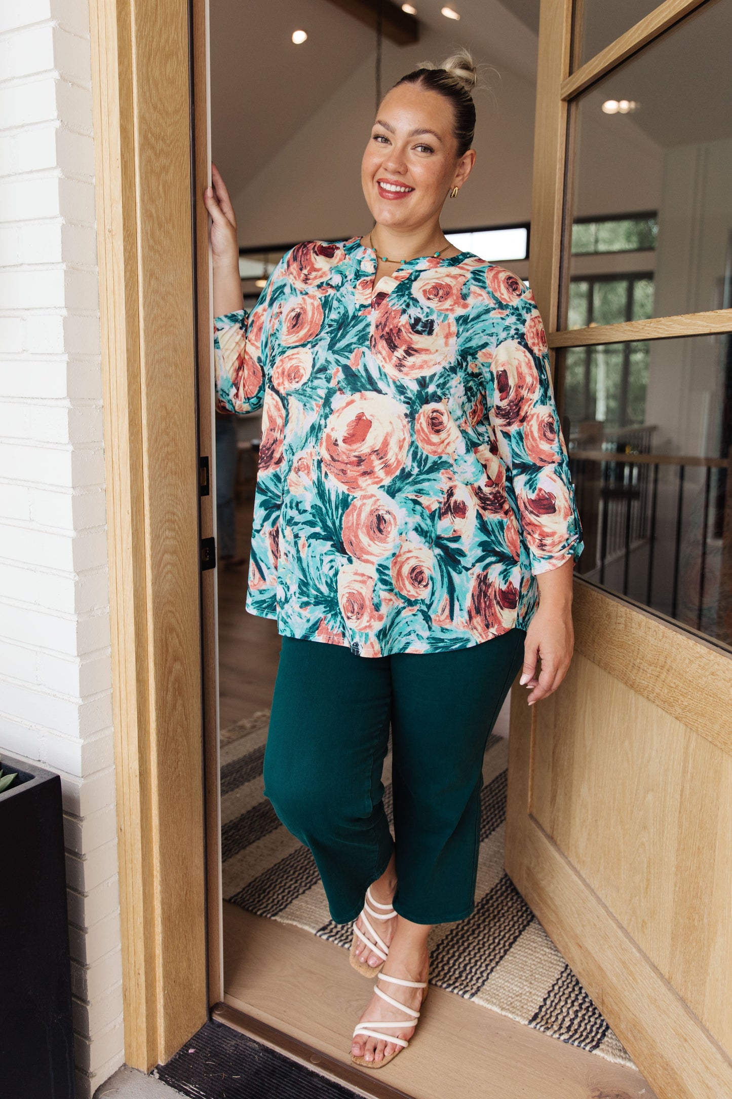 Whisked Away Floral Top - Simply Graced Mama