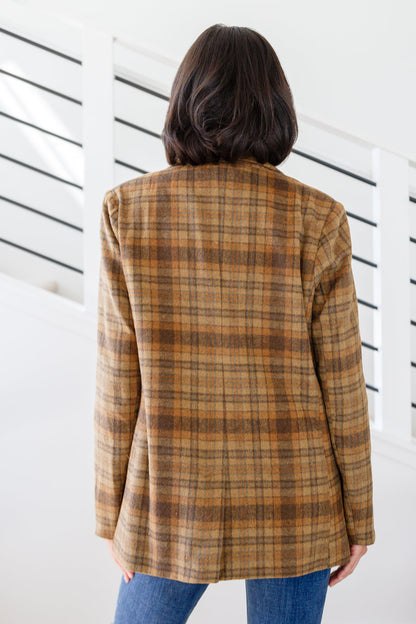 World Class Plaid Blazer - Simply Graced Mama