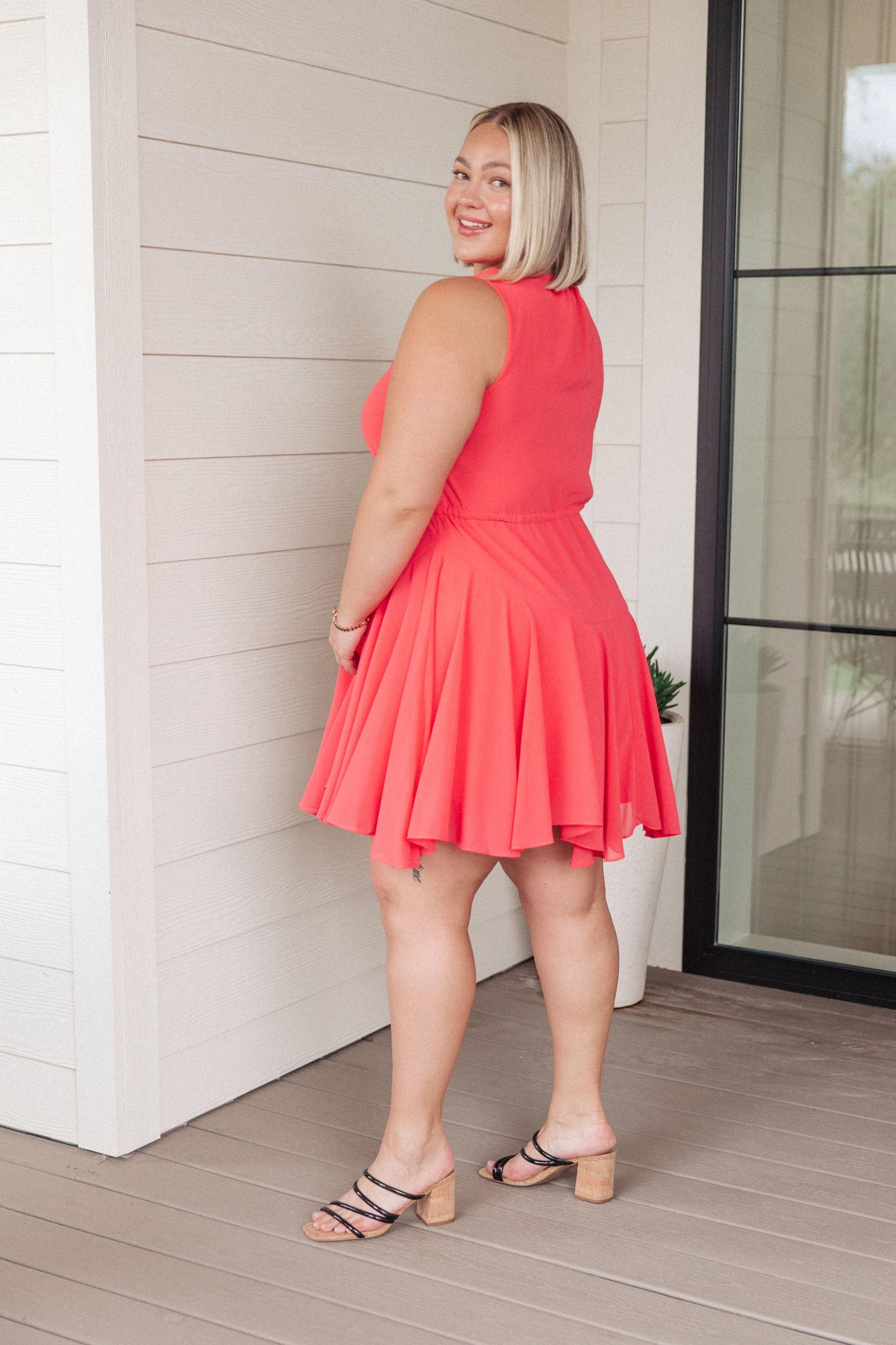 Worth the Wait V-Neck Dress - Simply Graced Mama