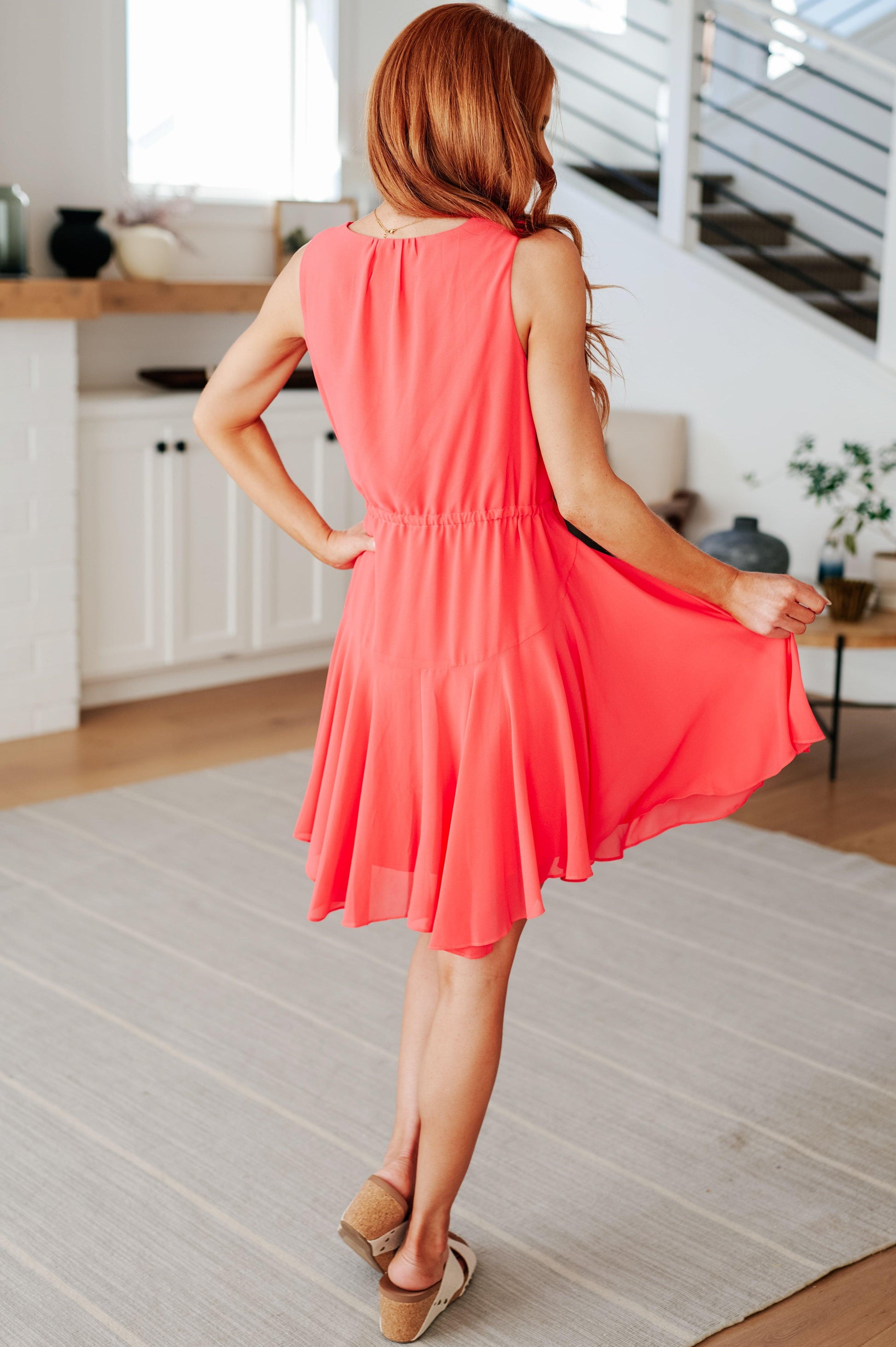 Worth the Wait V-Neck Dress - Simply Graced Mama