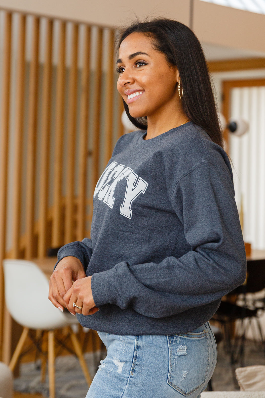 Your Lucky Crew Neck Sweater - Simply Graced Mama