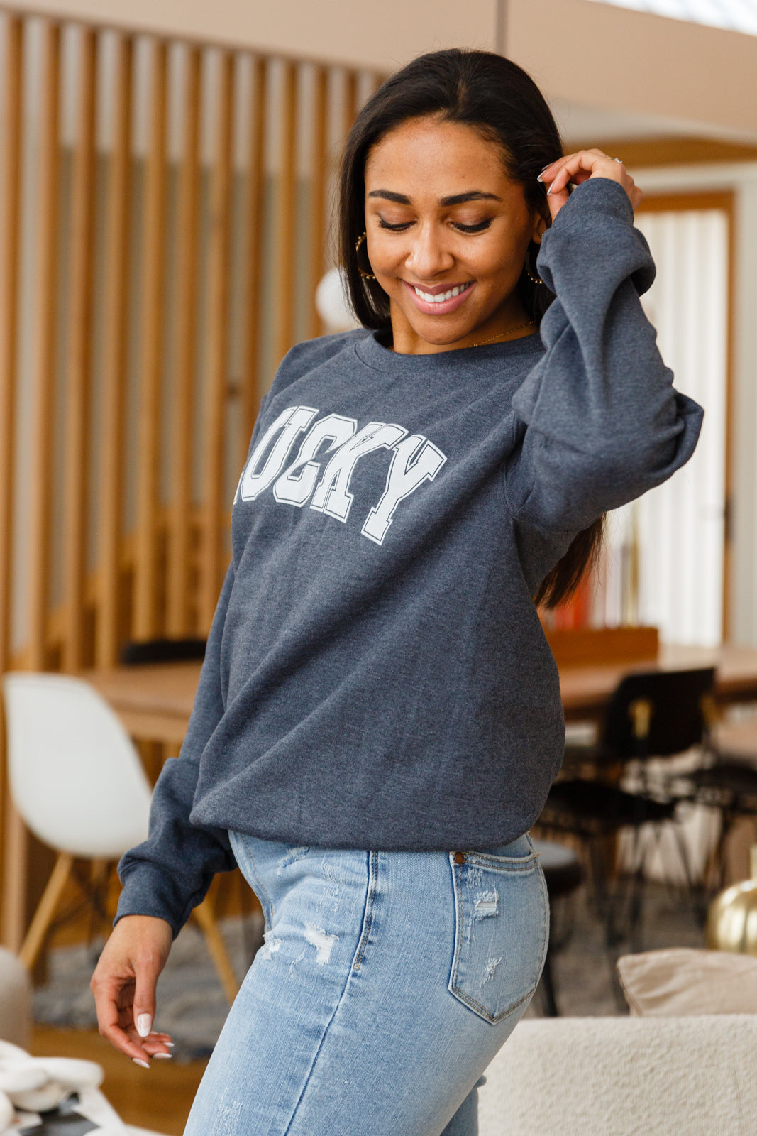 Your Lucky Crew Neck Sweater - Simply Graced Mama