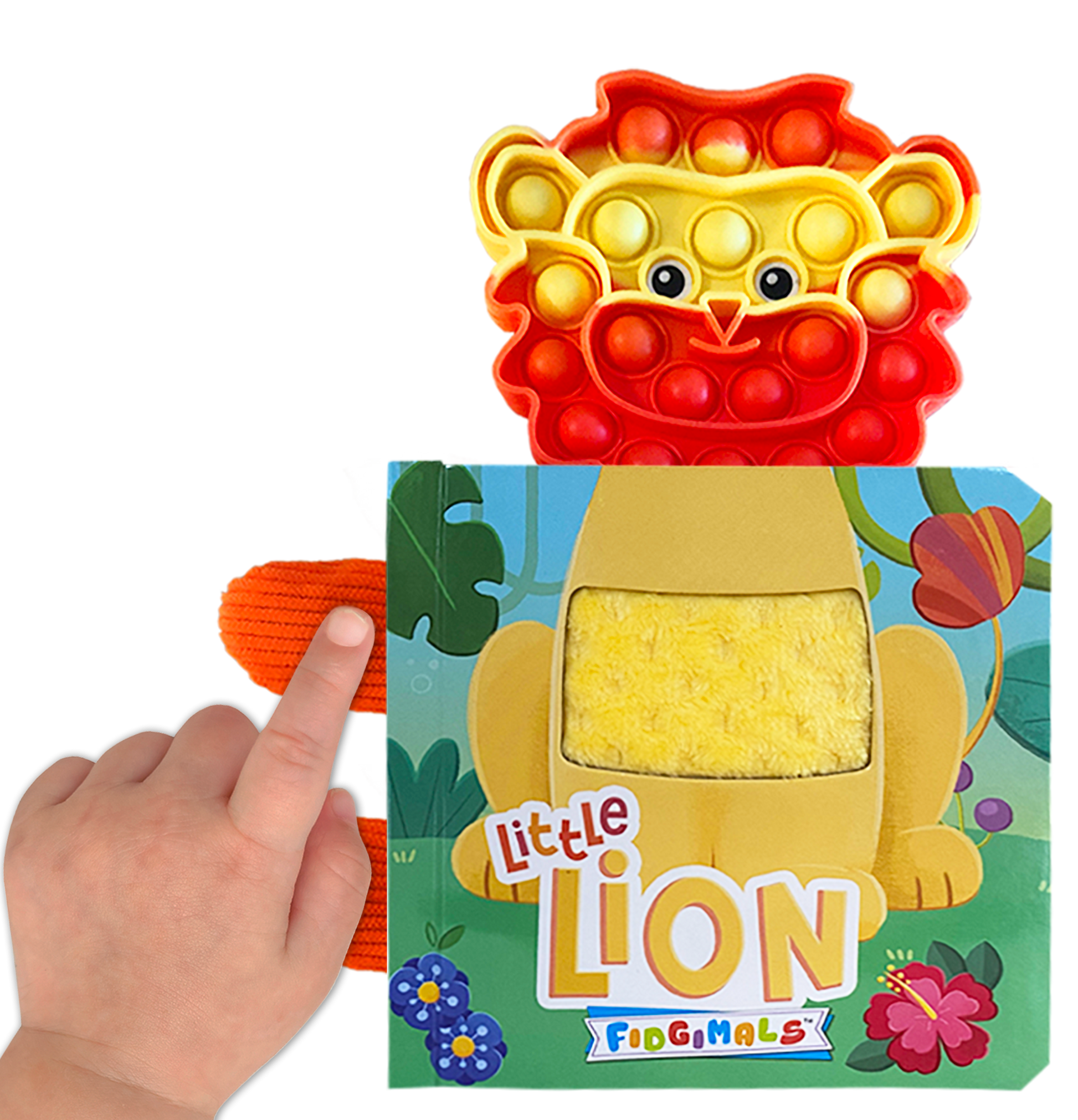 Little Lion Fidget Book - Simply Graced Mama