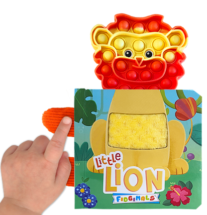 Little Lion Fidget Book - Simply Graced Mama