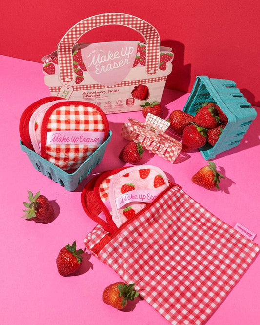 Strawberry Fields MakeUp Eraser Gift Set