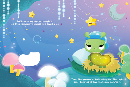 Bedtime for Glowworm- Sensory Touch and Light-Up Board Book