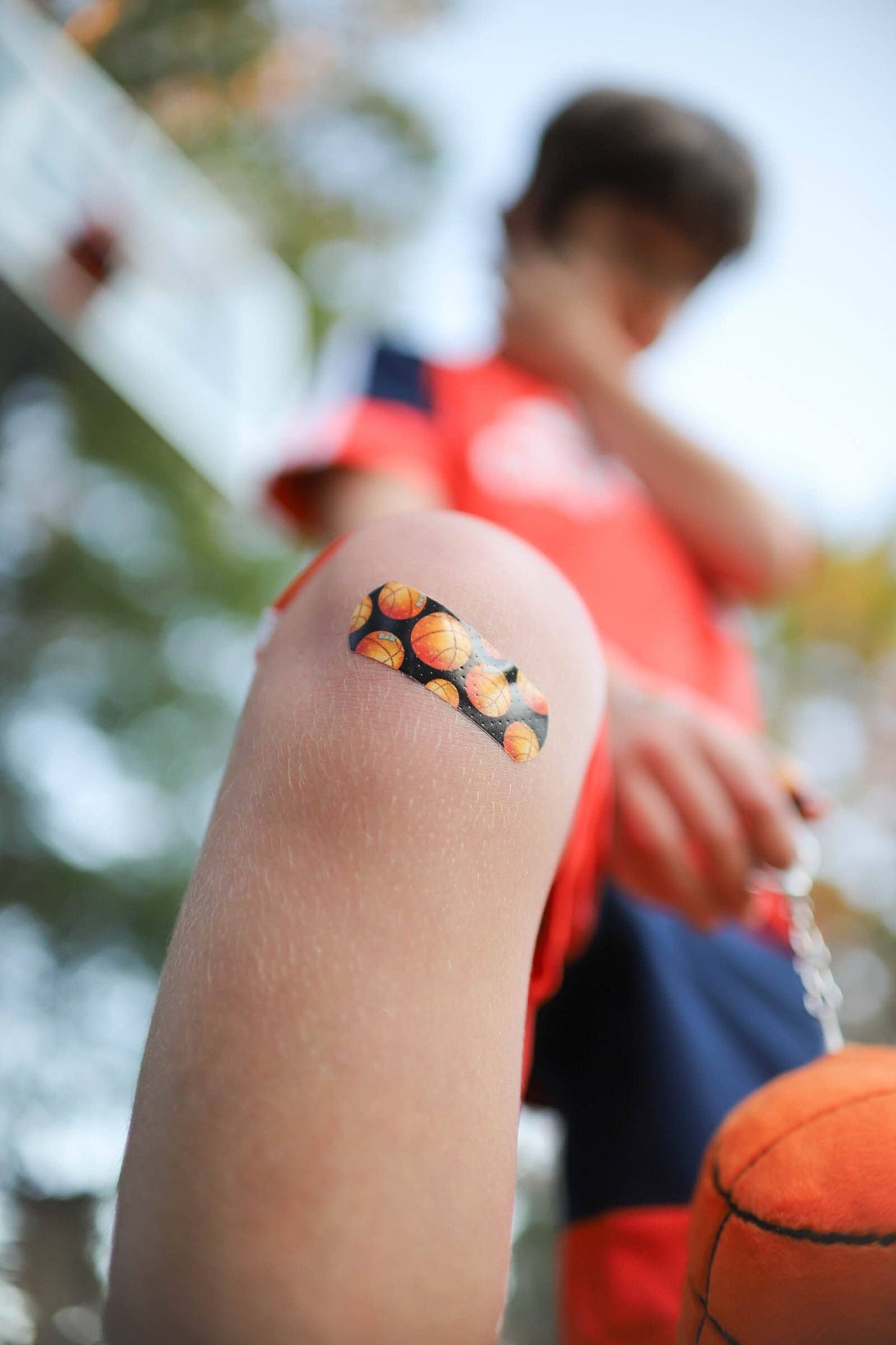 Basketball Boo Boo First Aid Keychain Kit