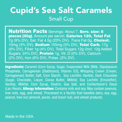 Cupid's Sea Salt Caramels