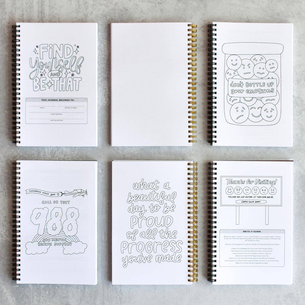 Overthinking Mental Health Journal (5.5x8.5)