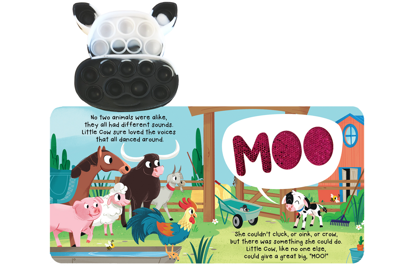 Little Cow Fidget Book - Simply Graced Mama