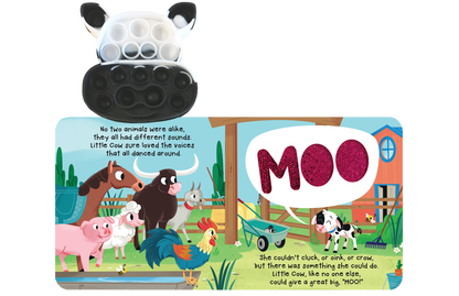 Little Cow Fidget Book - Simply Graced Mama