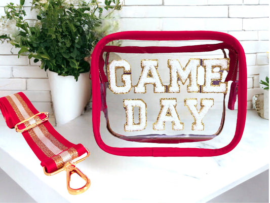 Game Day Clear Stadium Crossbody Bag