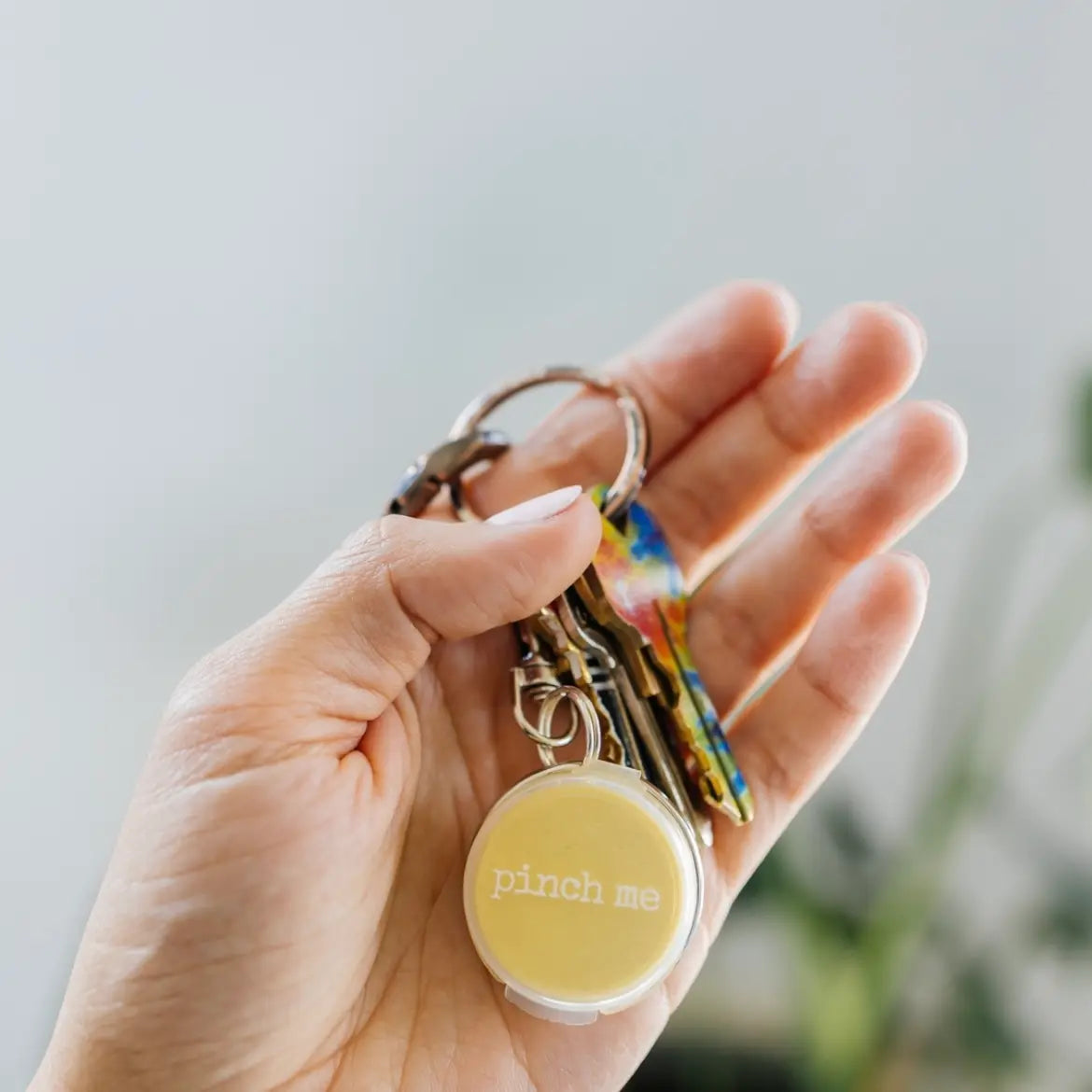 Therapy Dough Clip On Locket in Melon