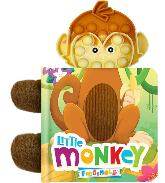Little Monkey Pop-It Book