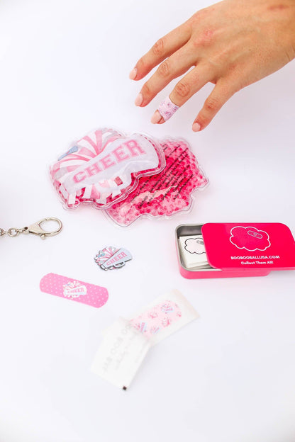 Cheer Boo Boo First Aid Keychain Kit