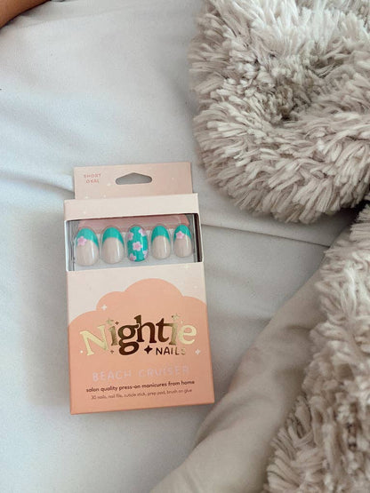 Beach Cruiser Press On Nails