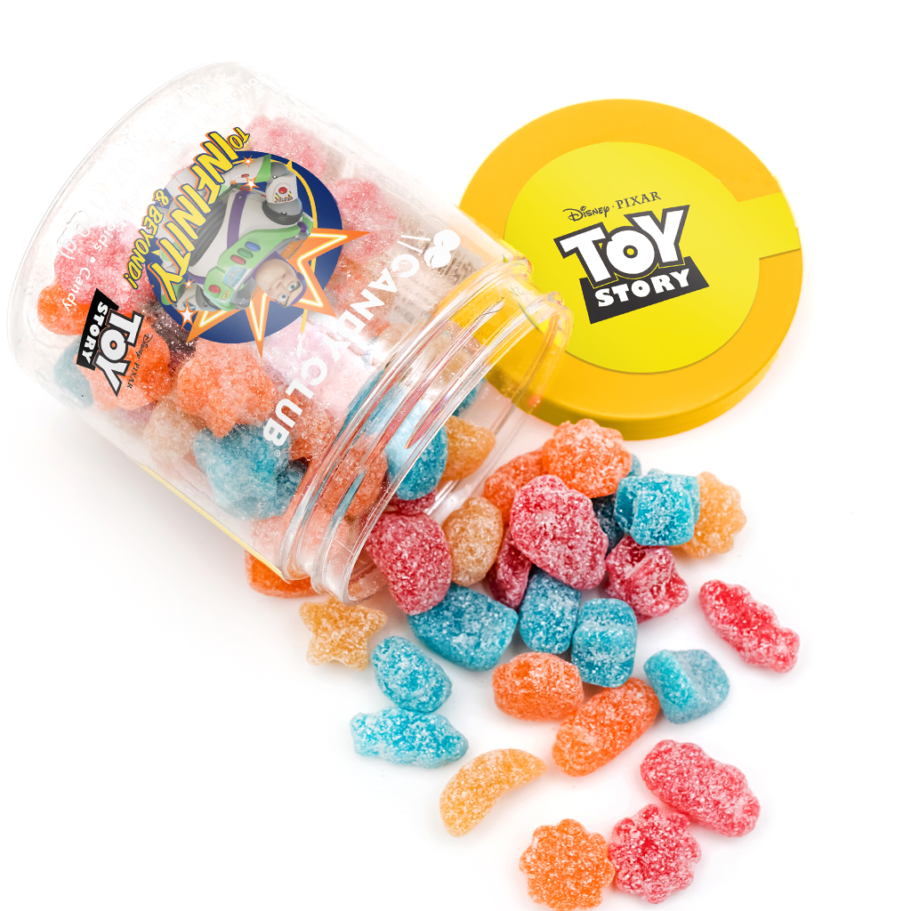 Toy Story Sour Fruity Asteroid Gummy Candy