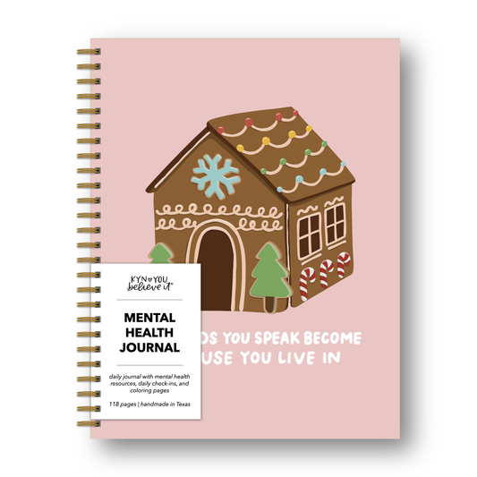 Words You Speak Mental Health Journal: Small (5.5x8.5")
