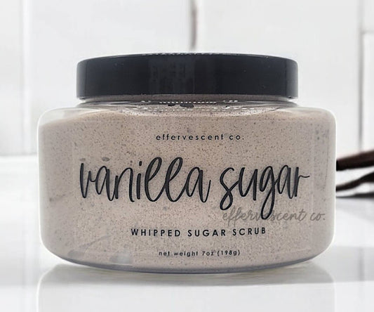 Vanilla Sugar Whipped Sugar Scrub