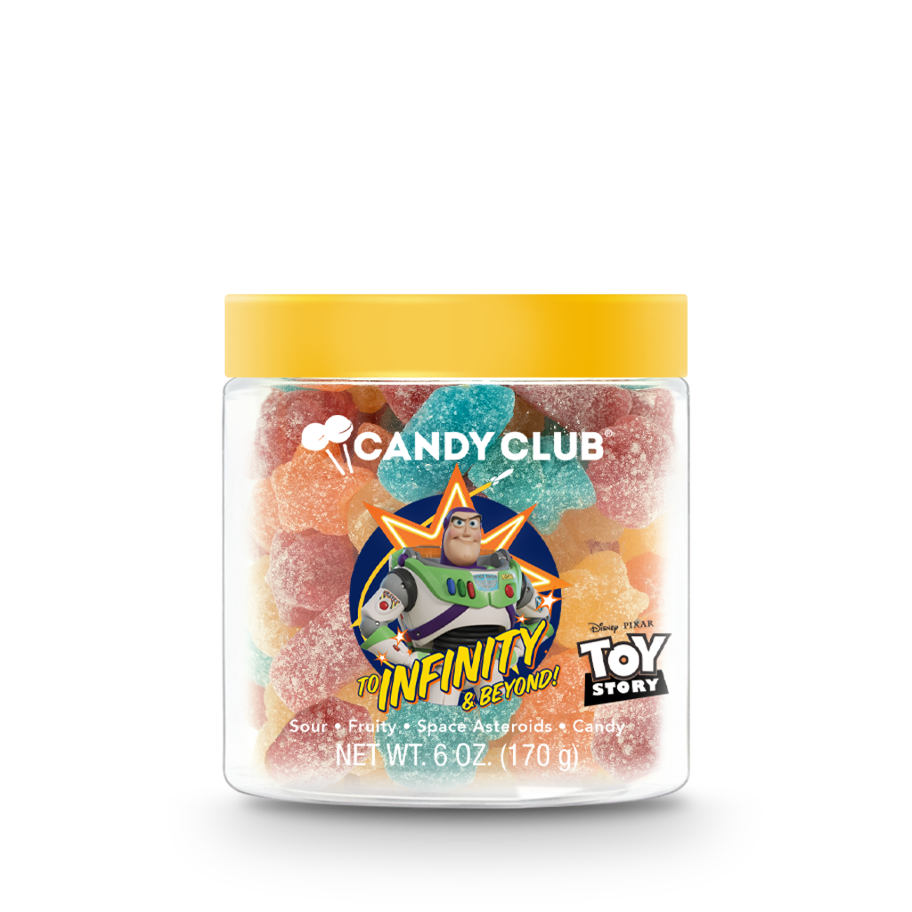 Toy Story Sour Fruity Asteroid Gummy Candy