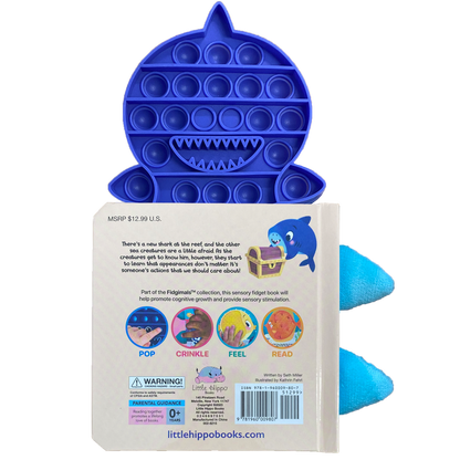 Little Shark Fidget Book - Simply Graced Mama