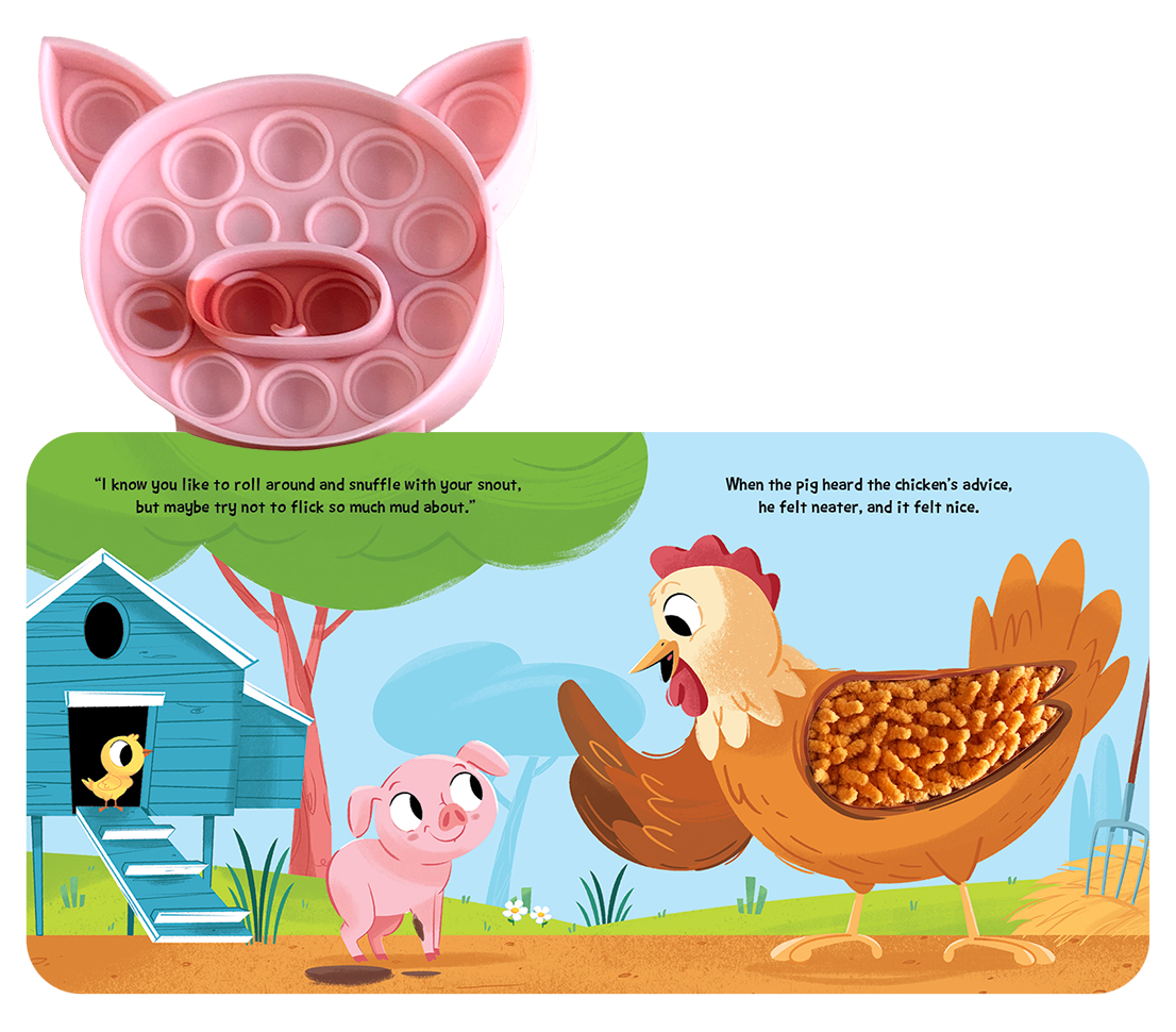 Little Pig Fidget Book - Simply Graced Mama