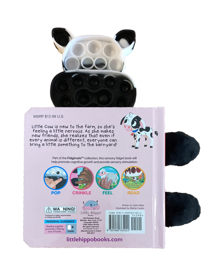 Little Cow Fidget Book - Simply Graced Mama