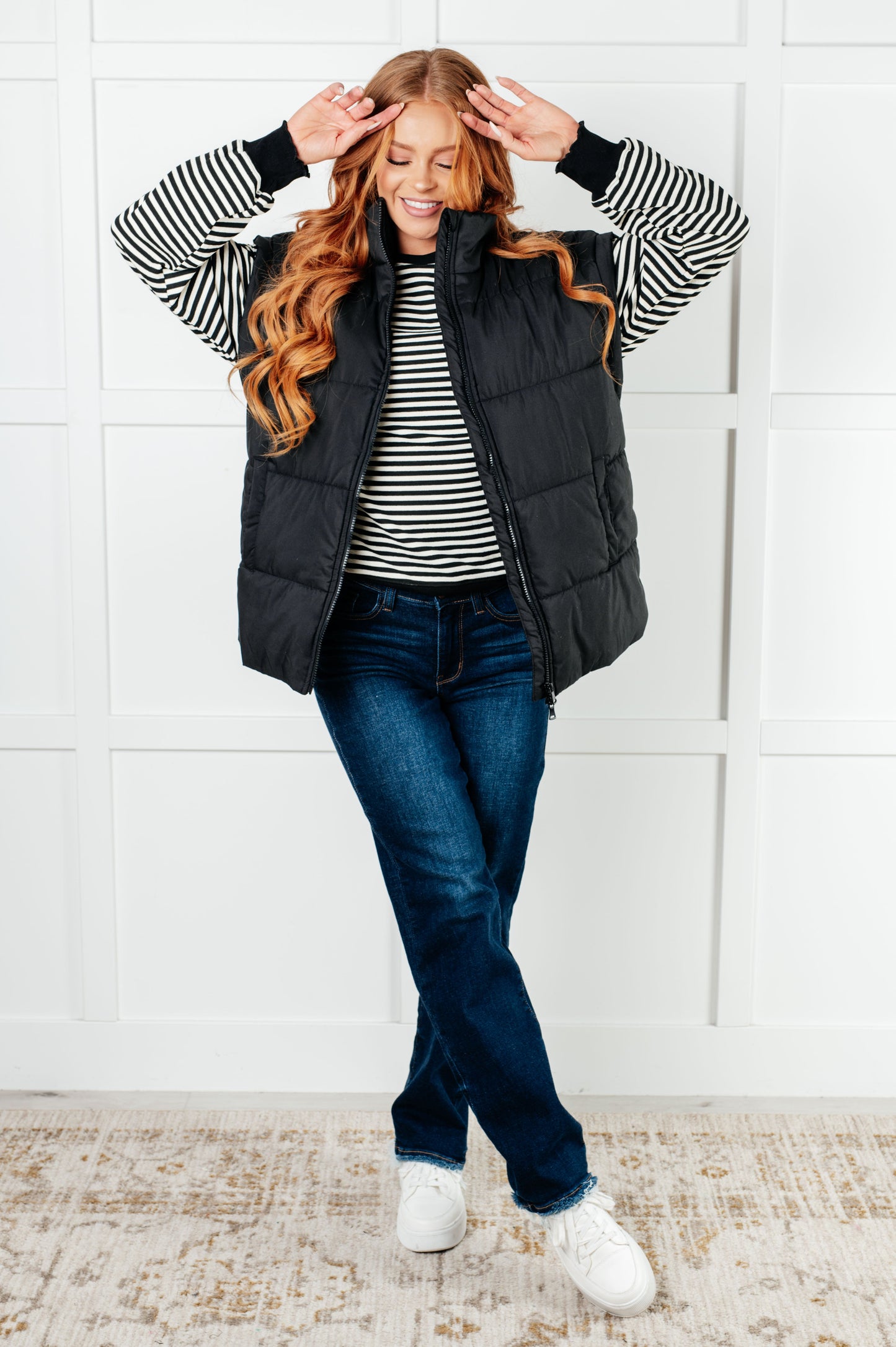 Stadium Seating Puffer Vest - Simply Graced Mama