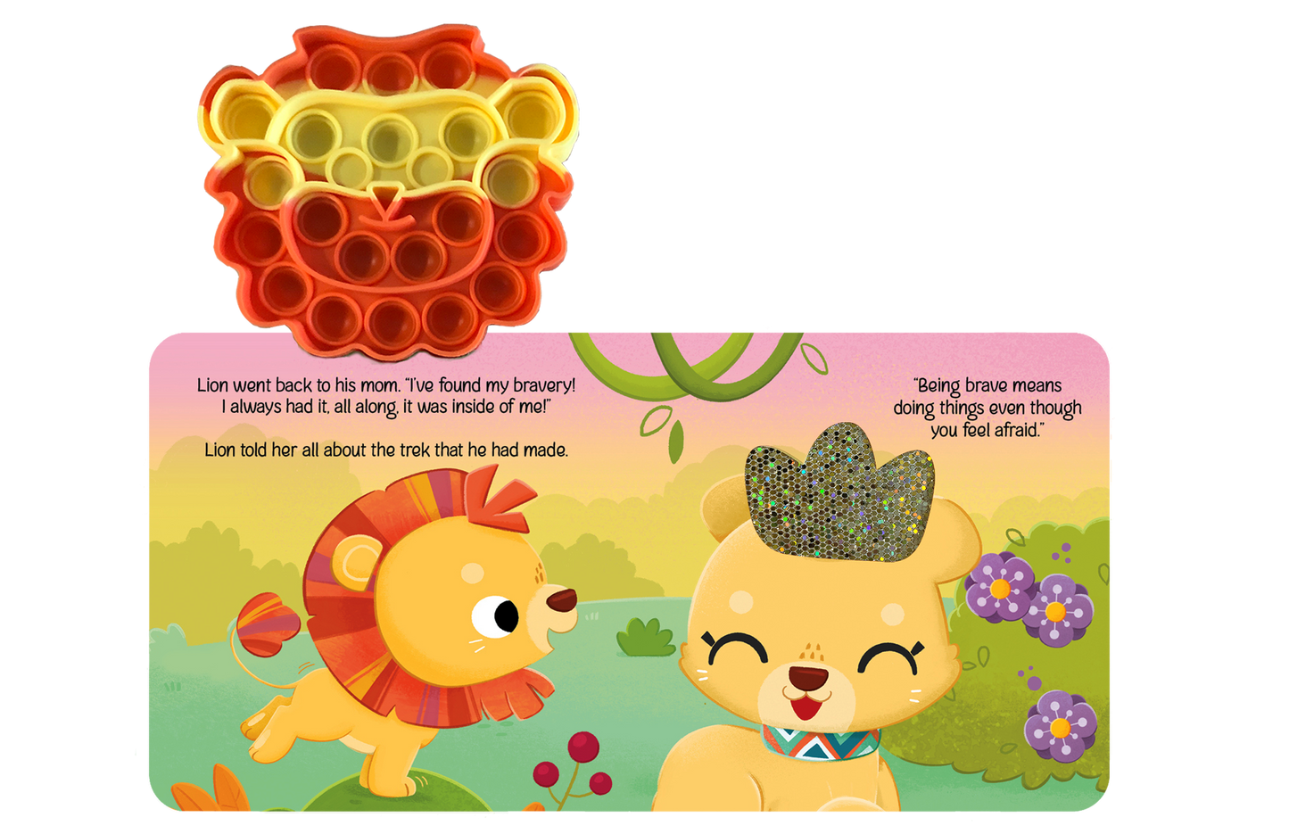 Little Lion Fidget Book - Simply Graced Mama