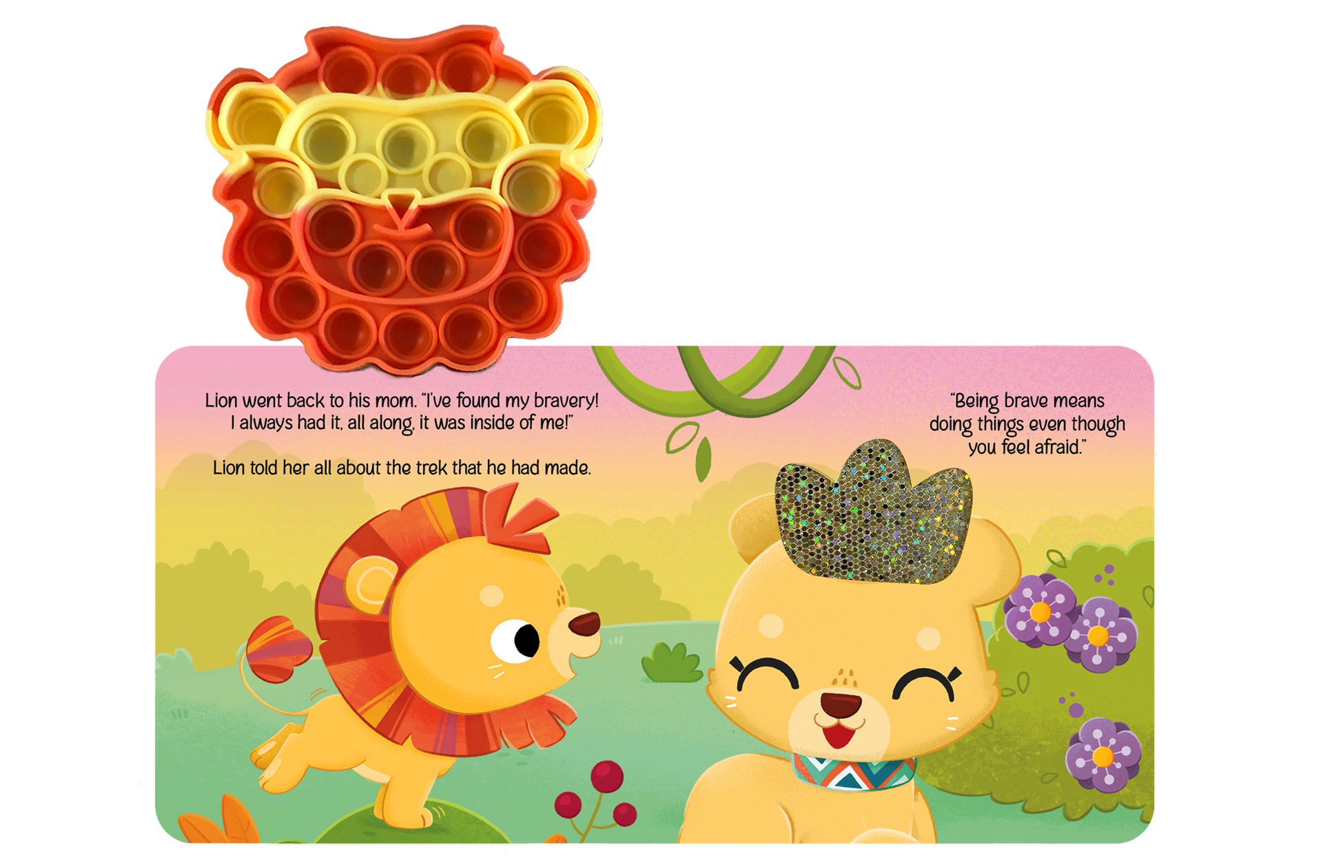 Little Lion Fidget Book - Simply Graced Mama