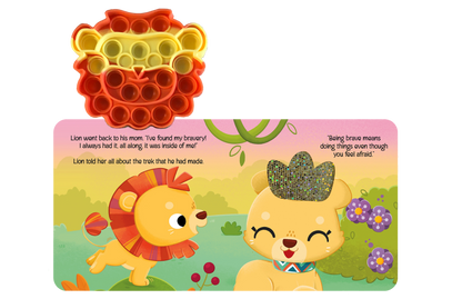 Little Lion Fidget Book - Simply Graced Mama