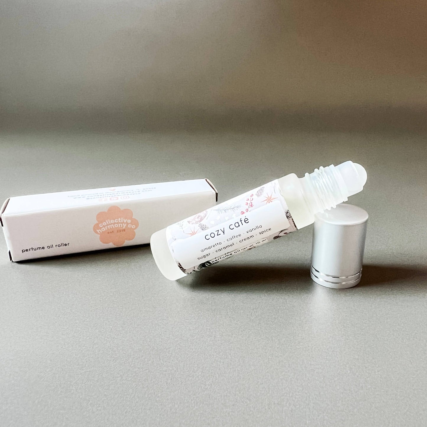 Cozy café | roller bottle perfume oil | winter fragrances