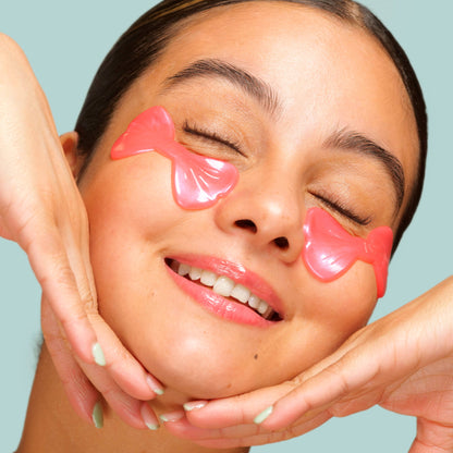 Pretty in Pink Brightening Undereye Masks - 8 Pairs
