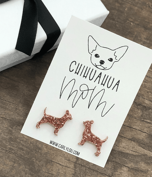 Chihuahua Mom Earrings - Simply Graced Mama
