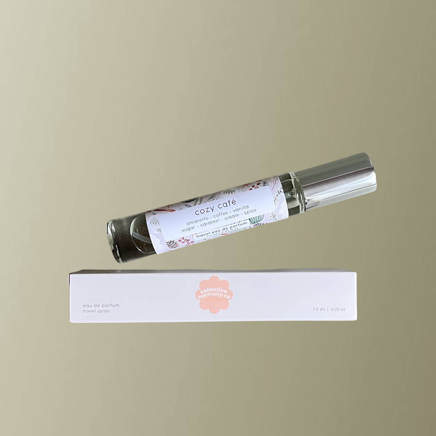 Cozy café | travel eau de parfum | winter perfume fragrances
