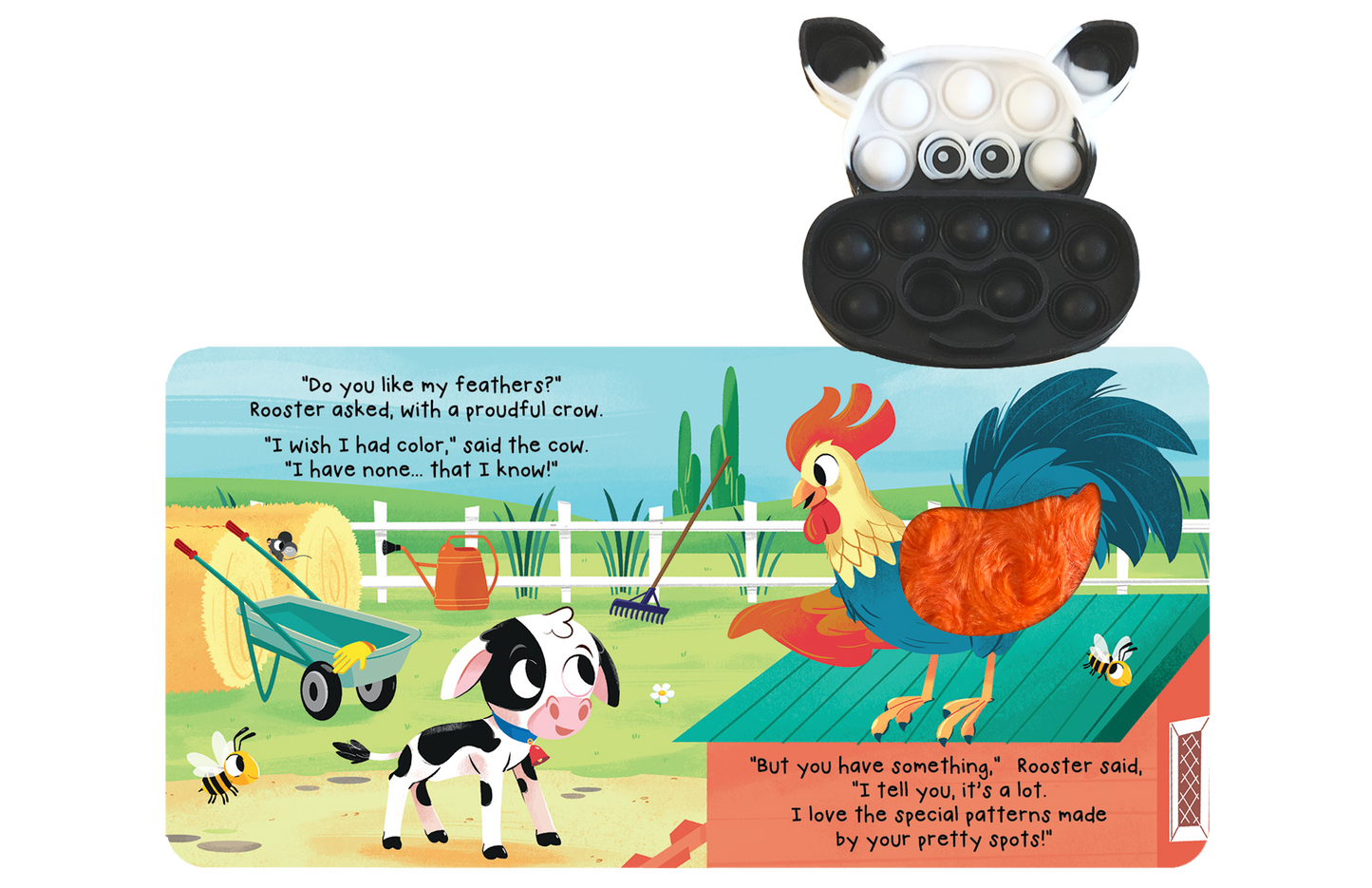 Little Cow Fidget Book - Simply Graced Mama