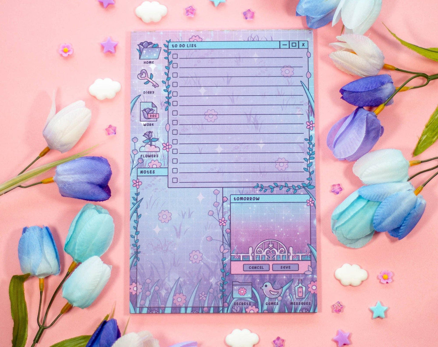 Secret Garden Planner Pad - Simply Graced Mama