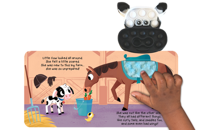 Little Cow Fidget Book - Simply Graced Mama