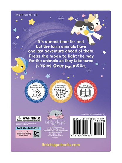 Over the Moon Sensory Touch and Light-Up Board Book - Simply Graced Mama