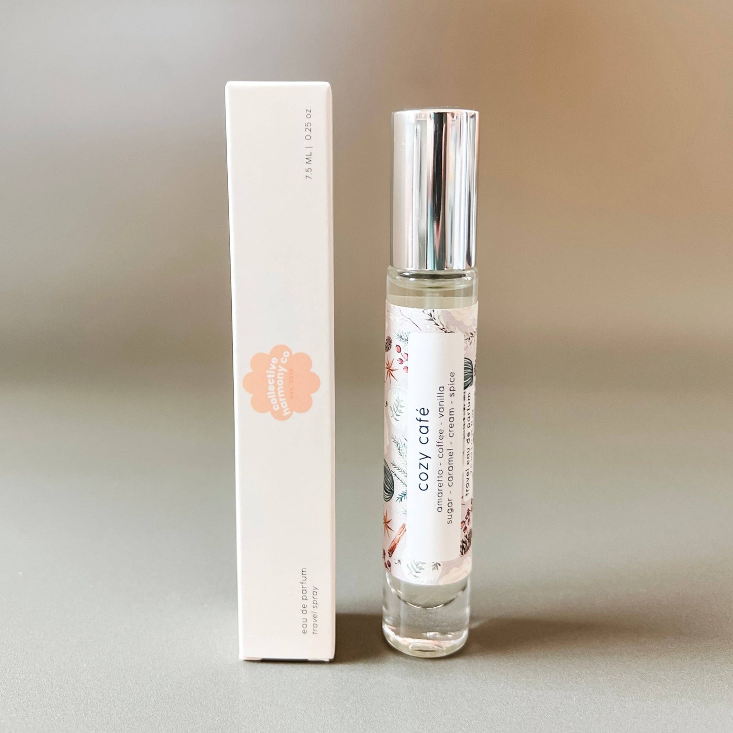 Cozy café | travel eau de parfum | winter perfume fragrances