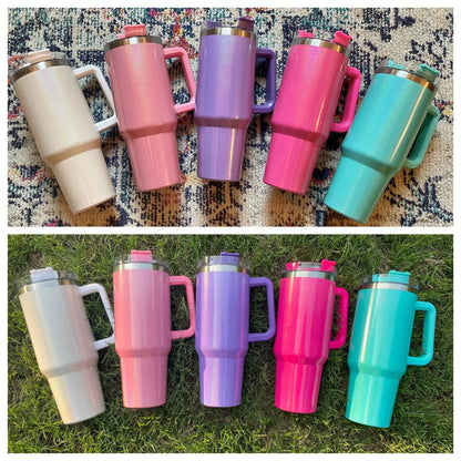 Insulated Shimmer Tumbler in Five Colors - Simply Graced Mama