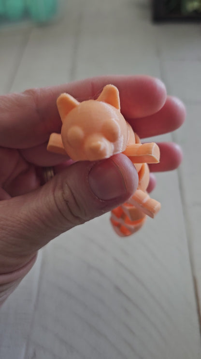 Articulated Fox 3D Printed Fidget Toy