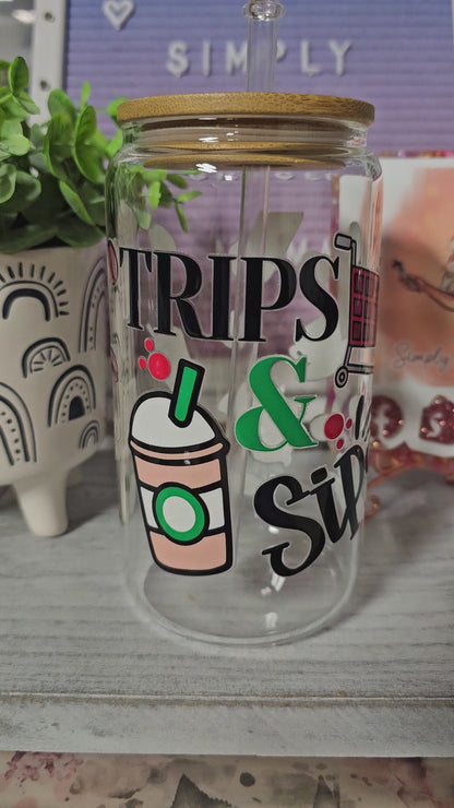 Trips & Sips Libby Glass