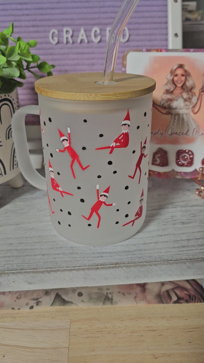 Elf On The Shelf Frosted Mug