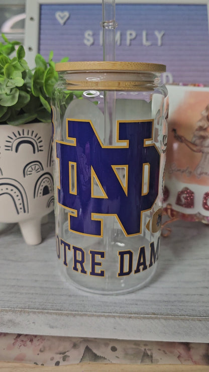 Notre Dame Libby Glass