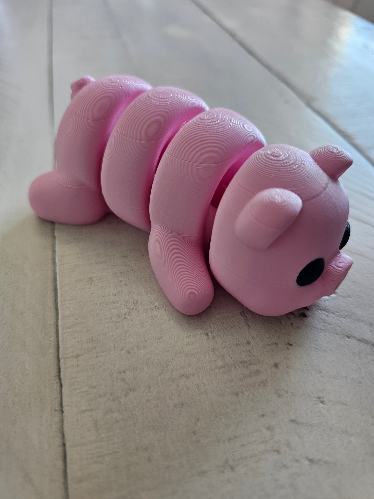 Cute Chunky 3D Printed Pig Fidget Toy
