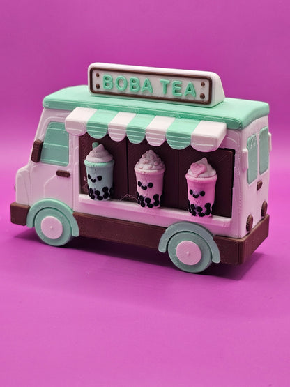 Boba Tea Truck Clicker Fidget